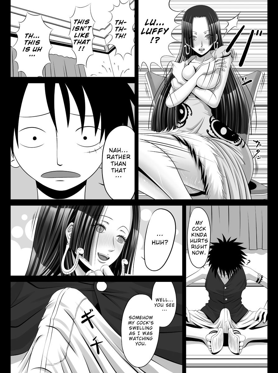 Big breasts Chijou TeiahHancock | Foolish Empress Hancock - One piece British - Page 7