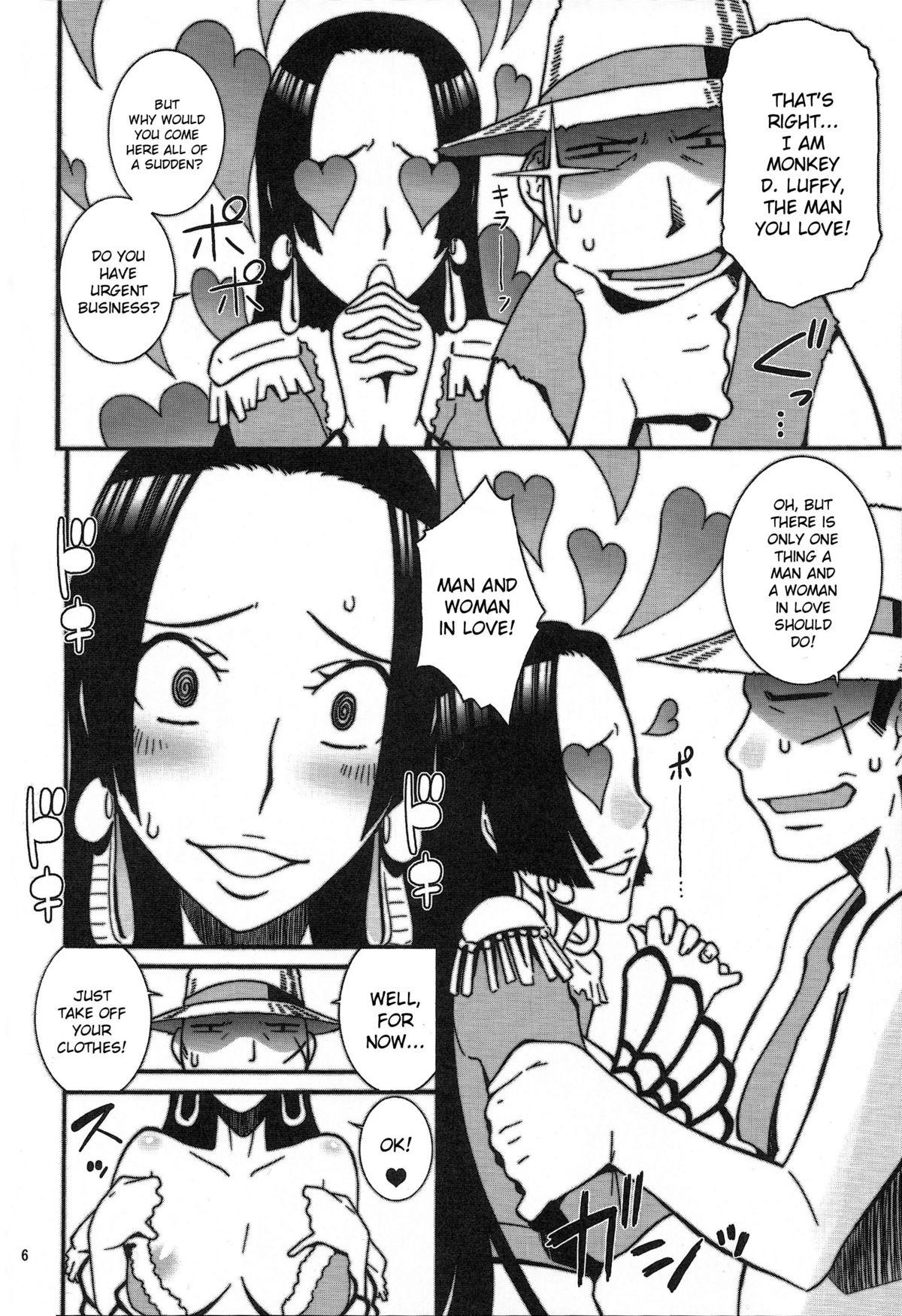 Xxx NyanNyan Hebihime 2 - One piece Harcore - Page 5