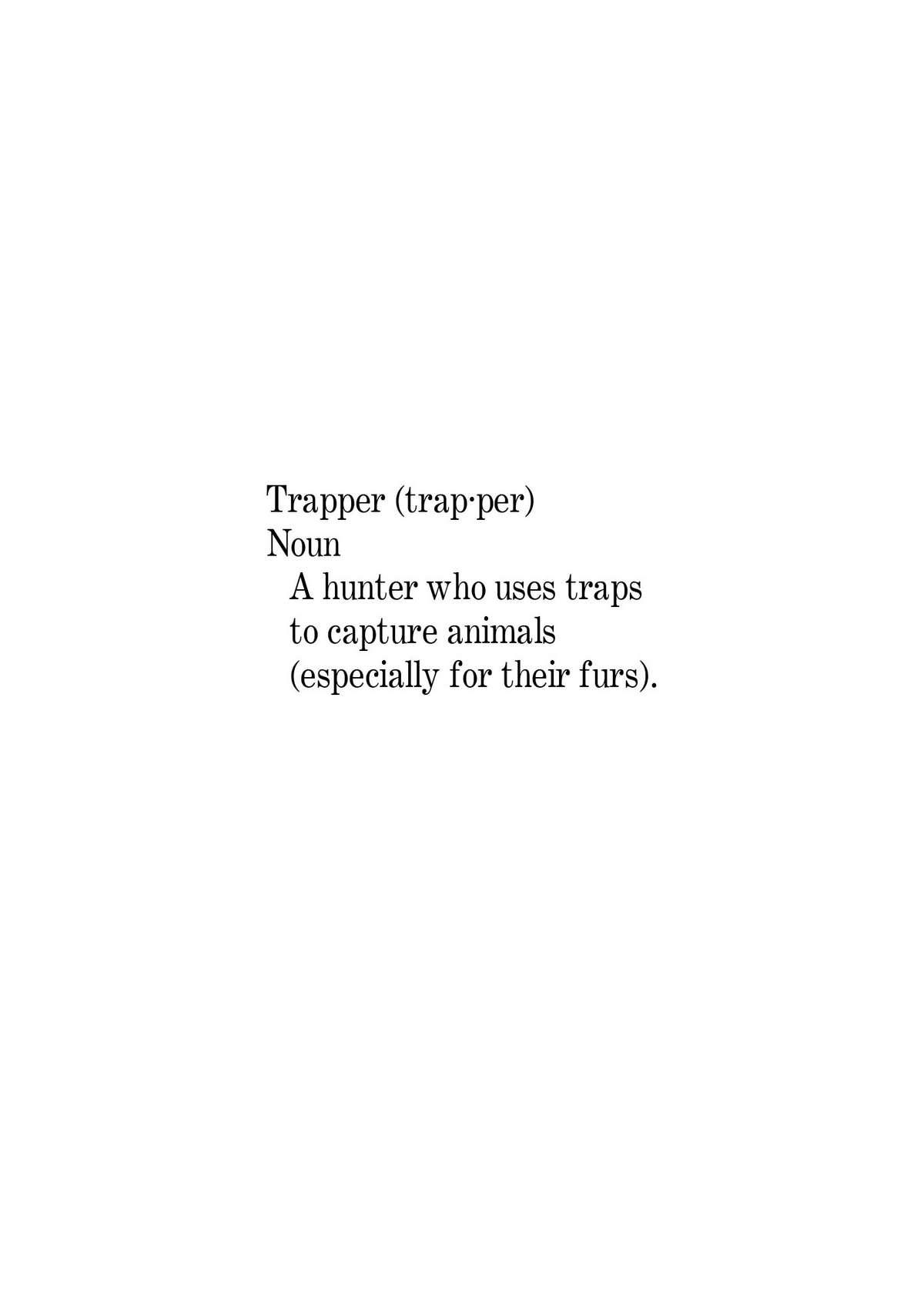 Trapper 2