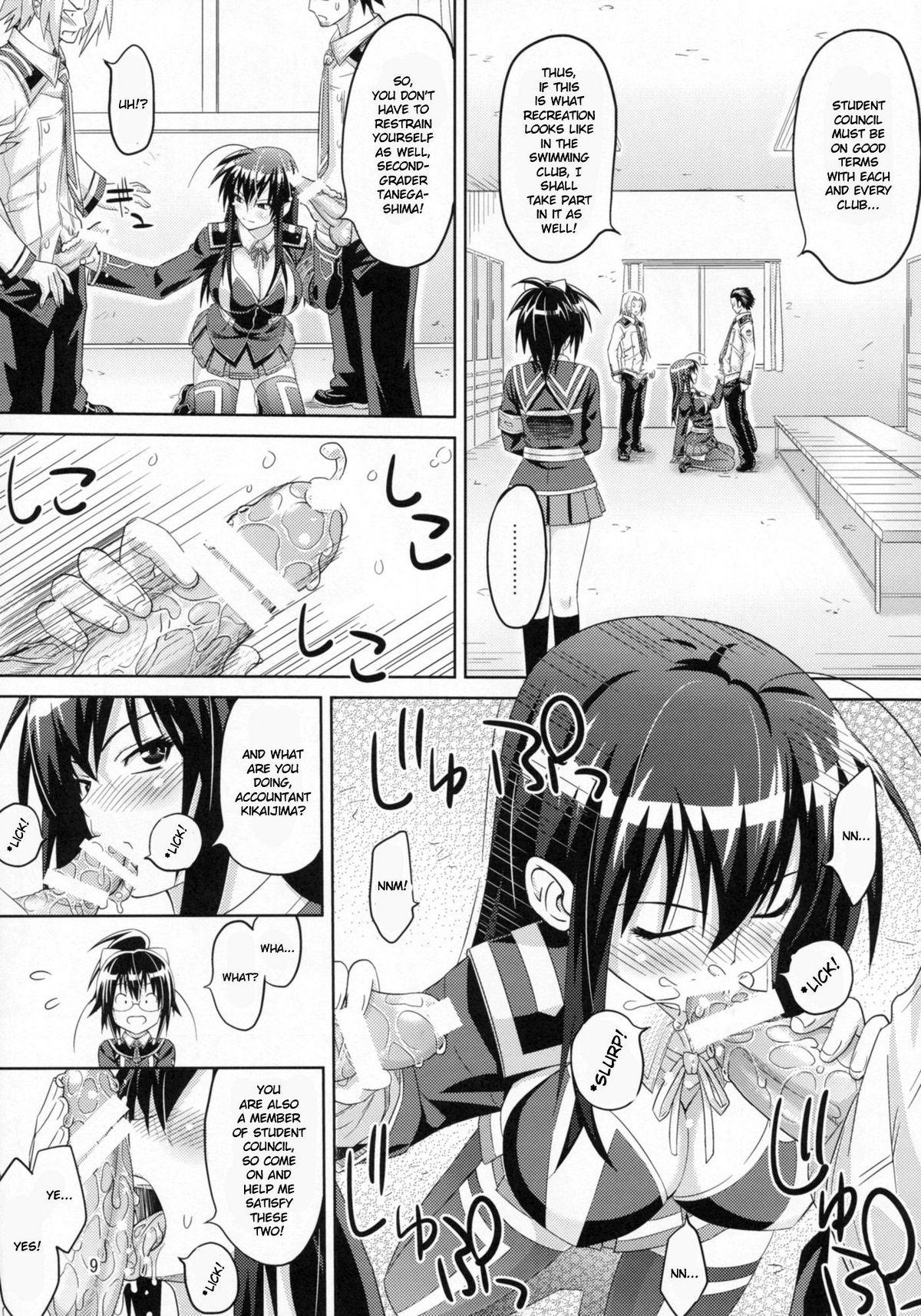 Jerkoff Kaikei no Oshigoto | Accounting Job - Medaka box Gaybukkake - Page 11