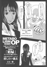 Metabolism-OP Kyonyuu Kyoshiri Shoufu Nico Robin no Keshi Taikako 4