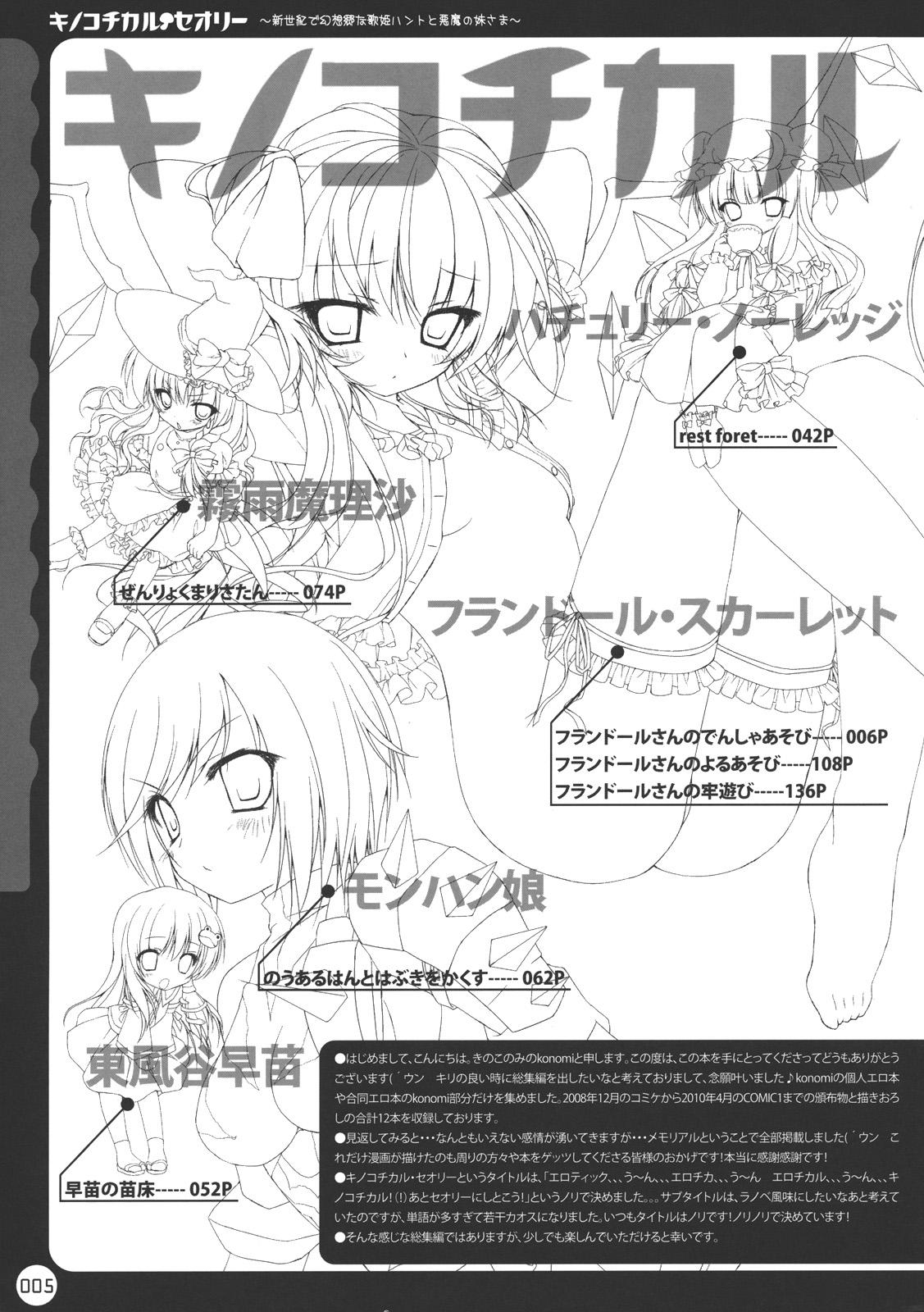 Uncensored Kinokothical Theory - Touhou project Vocaloid Fit - Page 5