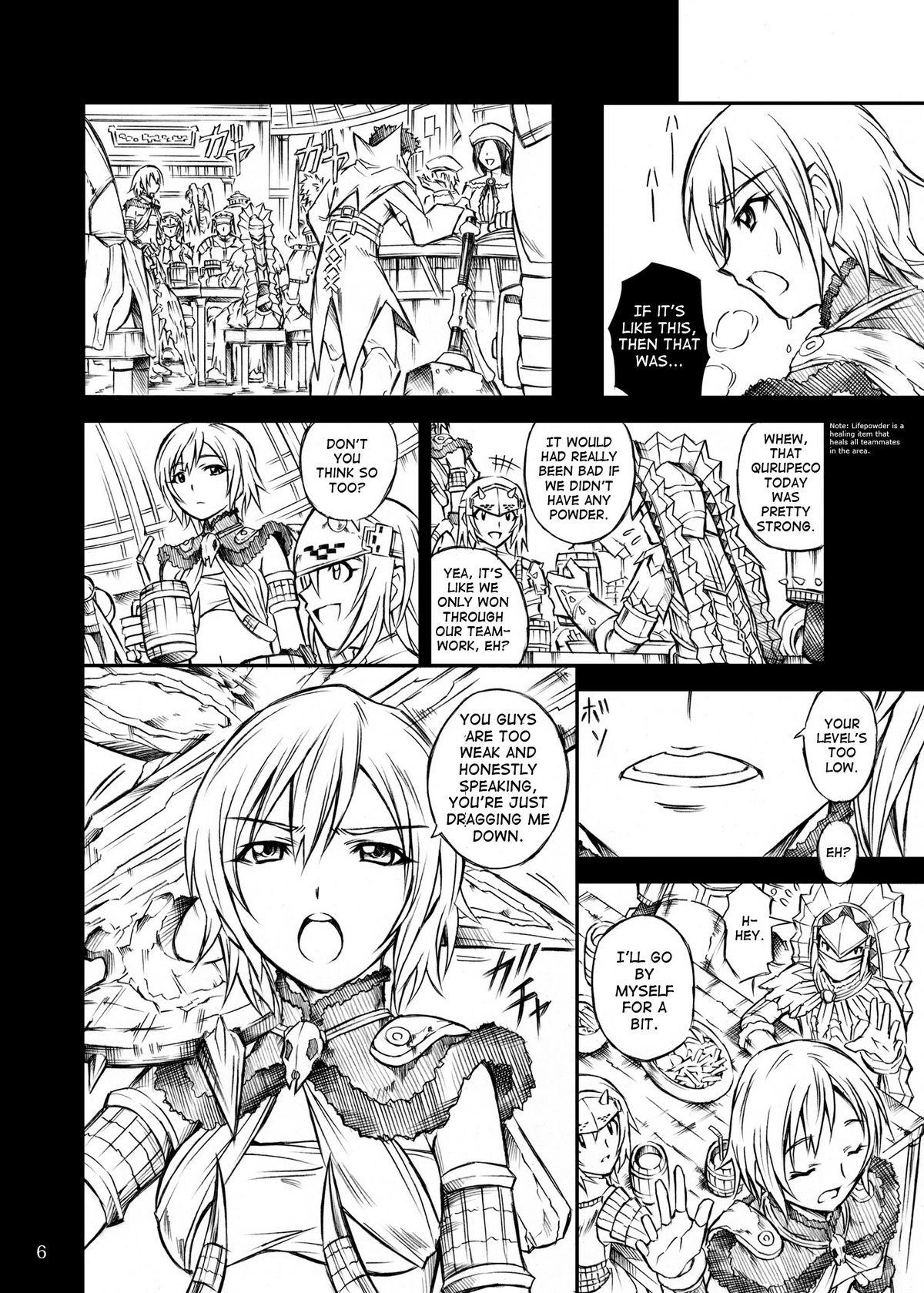 Pov Blowjob Solo Hunter no Seitai - Monster hunter Mouth - Page 6