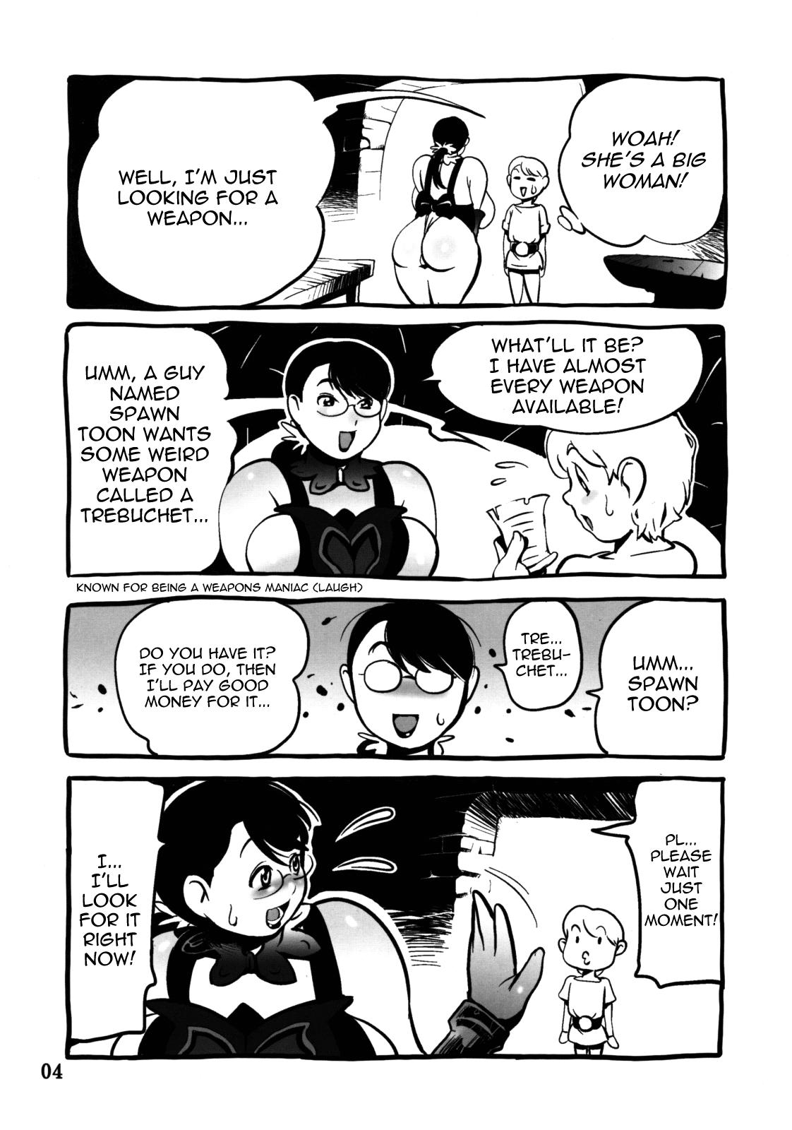 Doctor Muchimuchi Oku-san - Queens blade Tinder - Page 3