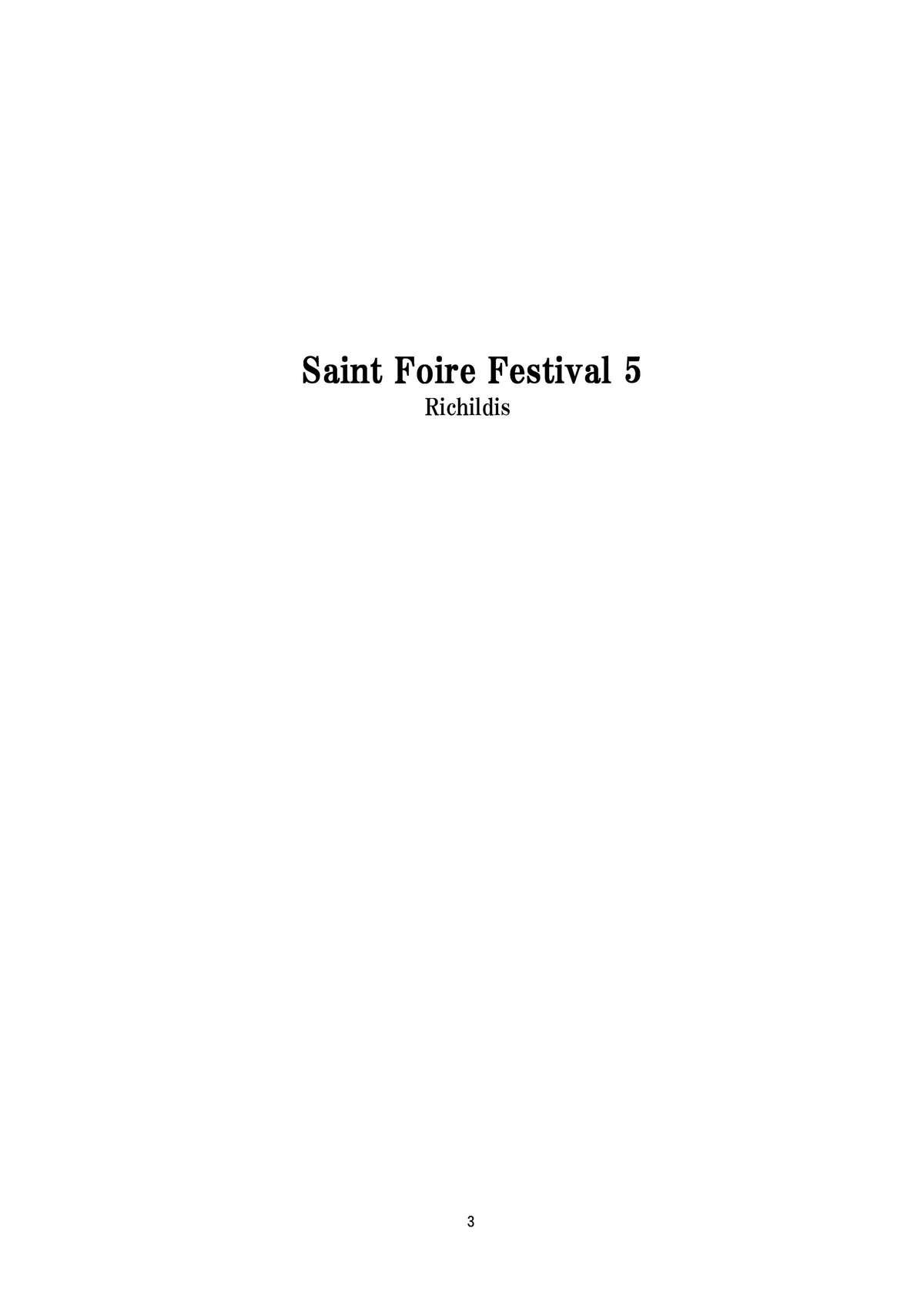 Saint Foire Festival 5 2