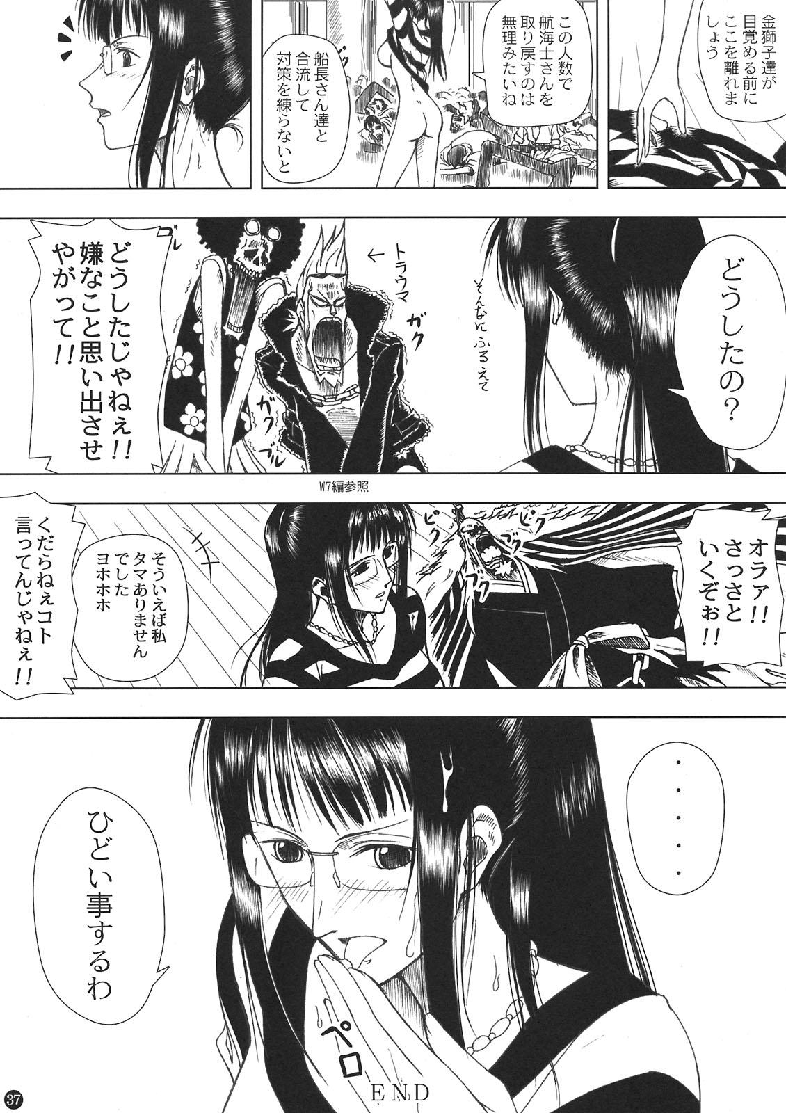 Girl Gets Fucked Akuma no Mi no Tsukaikata - One piece Gay Massage - Page 37