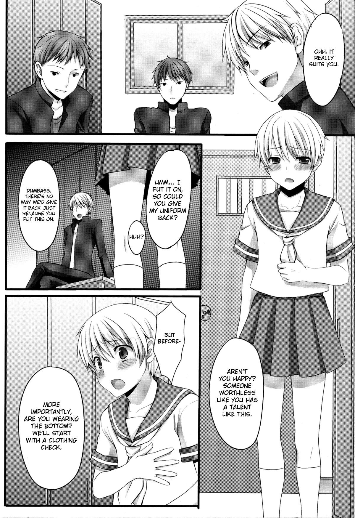 Gaping Shounen ni Josousasete Ijimete Mita | Let's Force Him to Crossdress and Rape Him Glamour - Page 3