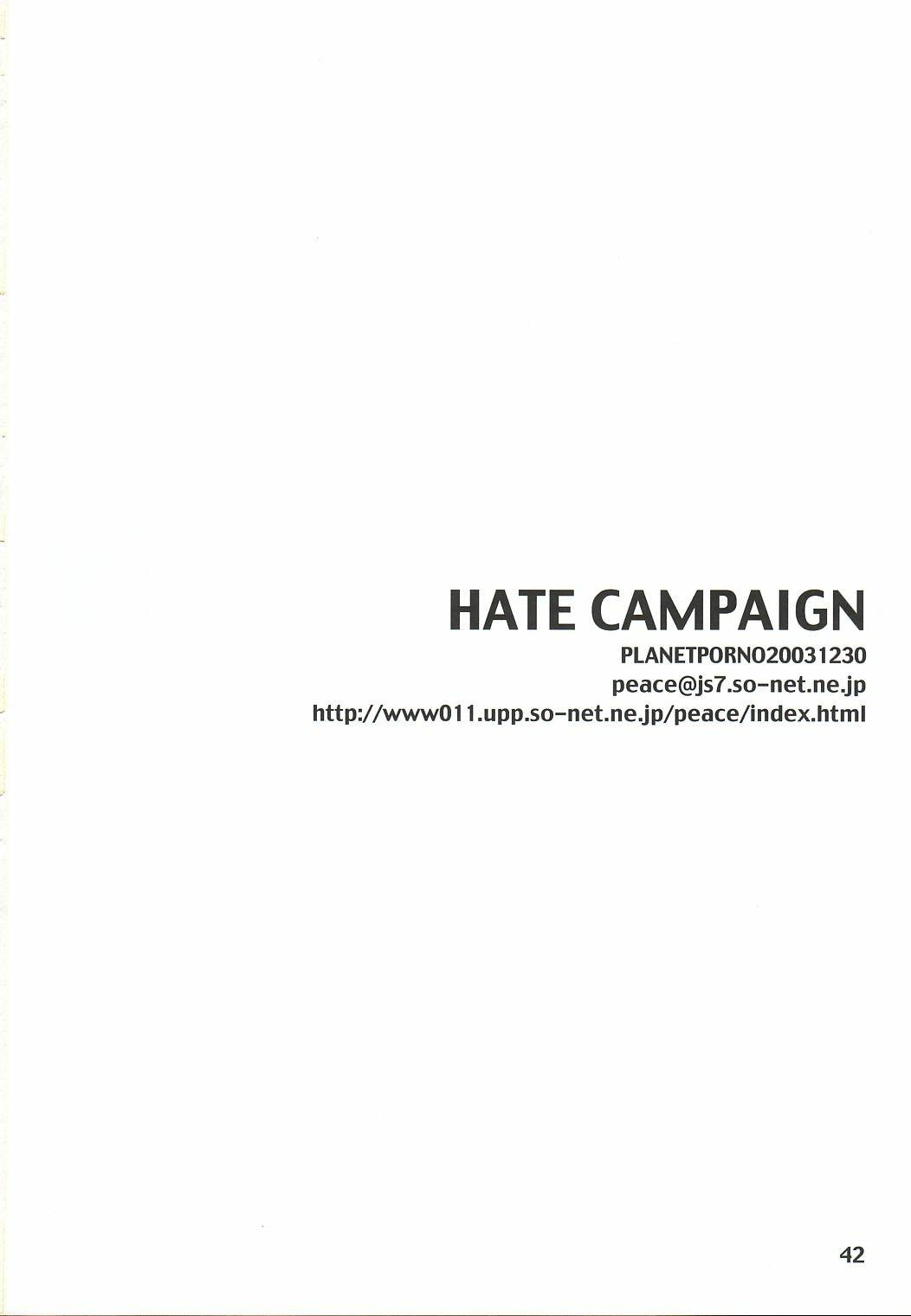 HATE CAMPAIGN 38