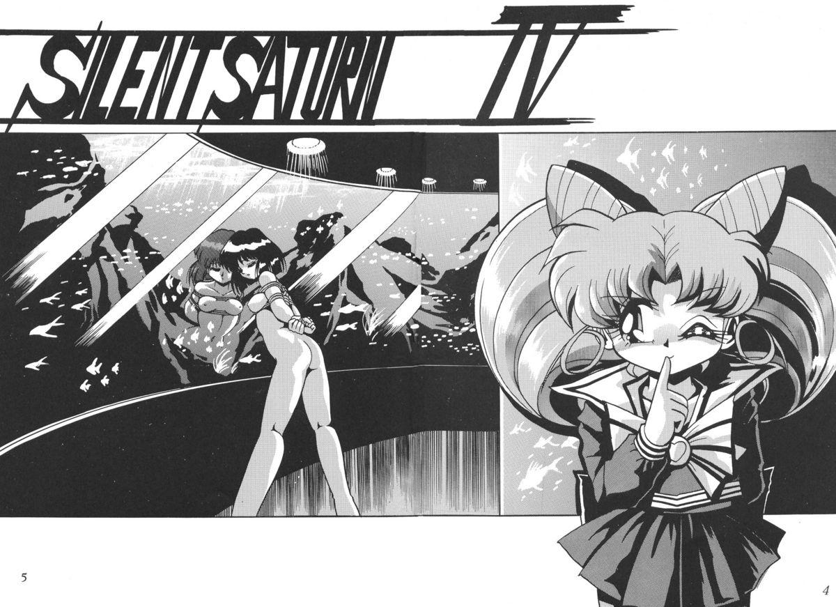 Gay 3some Silent Saturn 4 - Sailor moon Teenporn - Page 4
