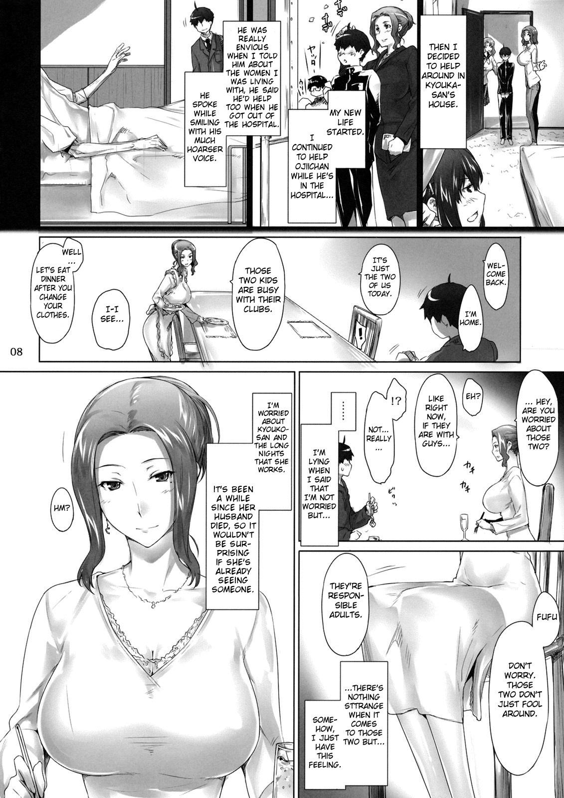 Foot Fetish (C81) [MTSP (Jin)] Tachibana-san-chi no Dansei Jijou | Tachibana-san's Circumstances With a Man [English] {doujin-moe.us} Huge Ass - Page 7