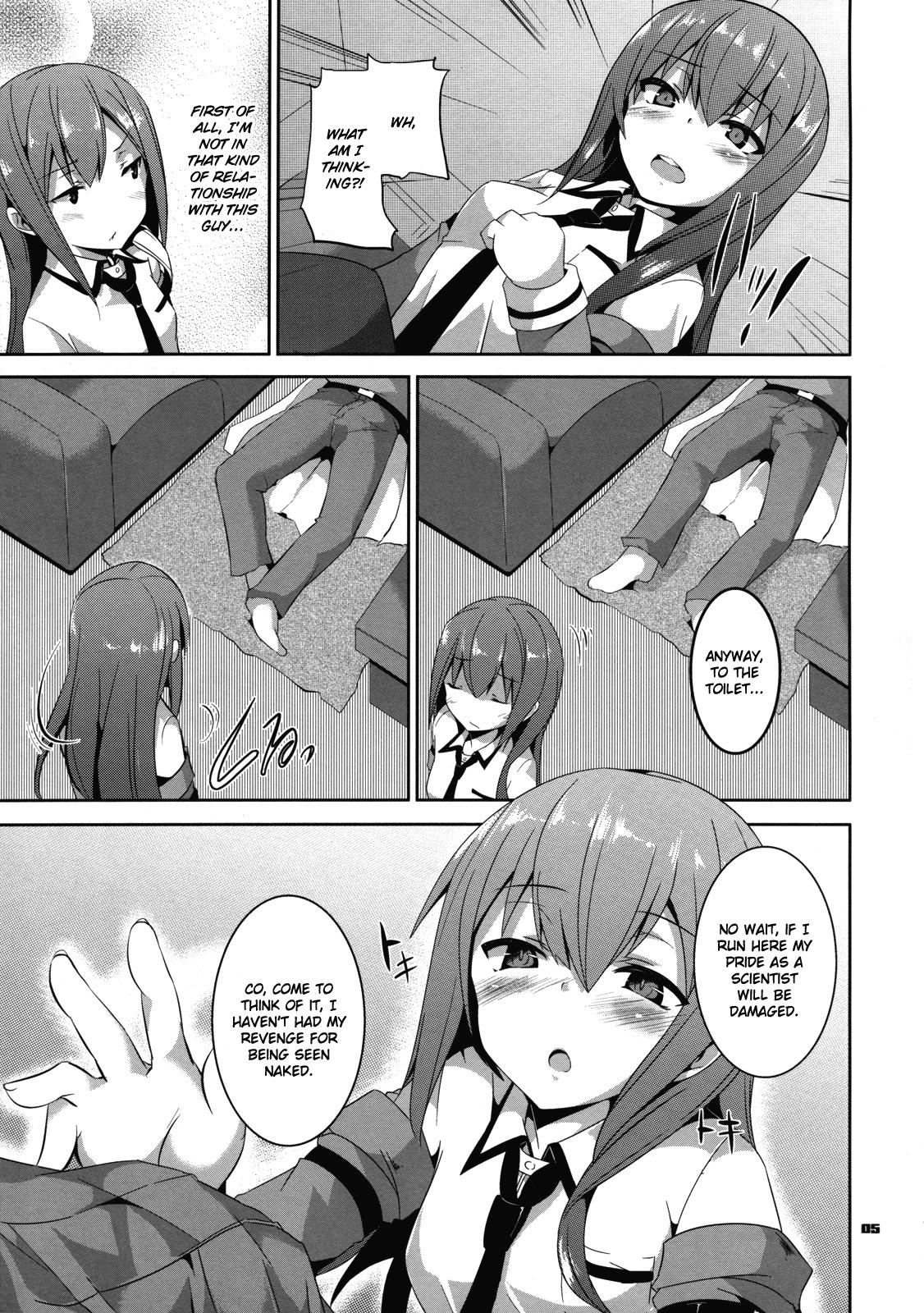 Amateur Divergence Zero - Steinsgate Bunda - Page 4