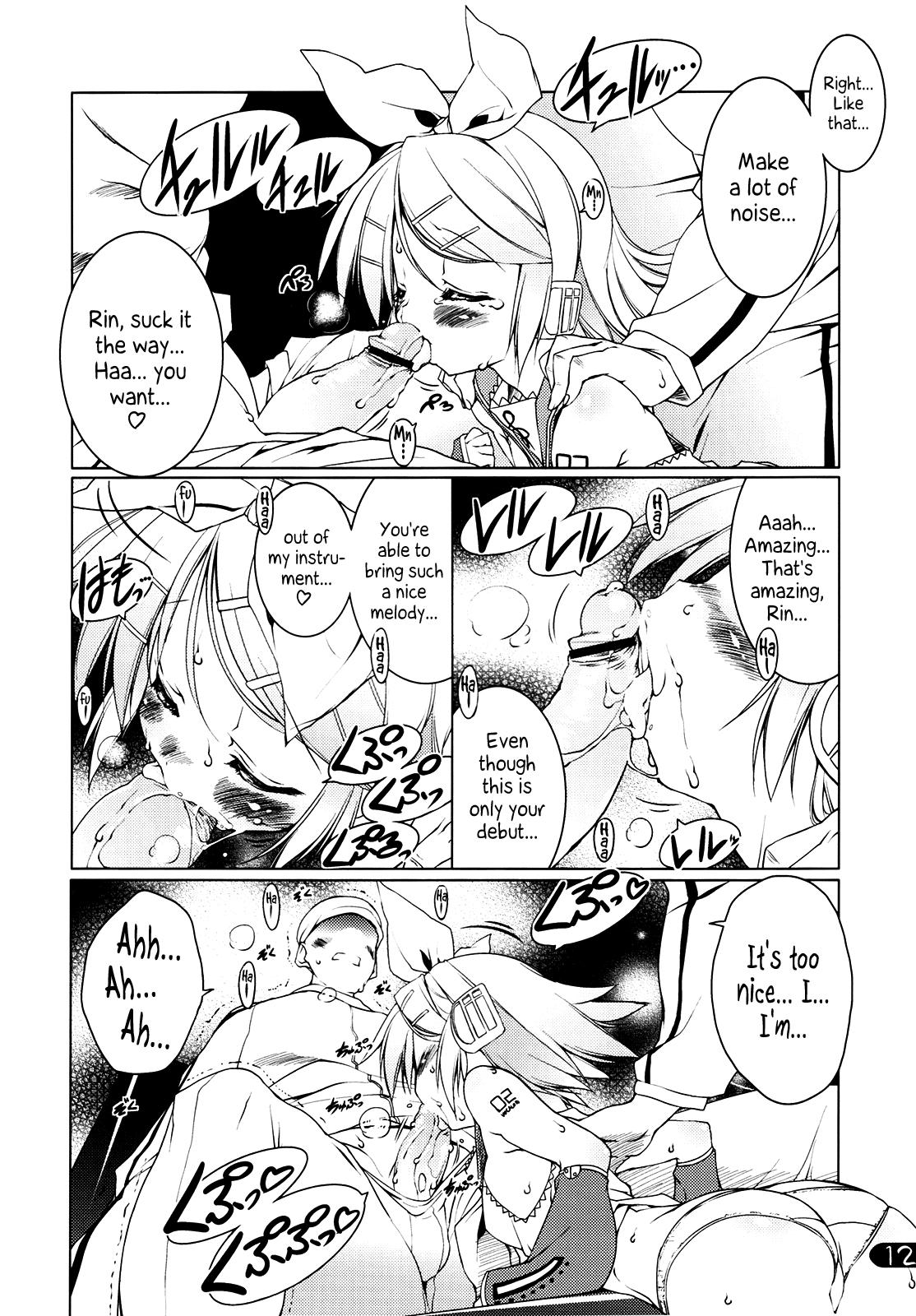 Ruiva Rin Splash - Vocaloid Real Orgasm - Page 11