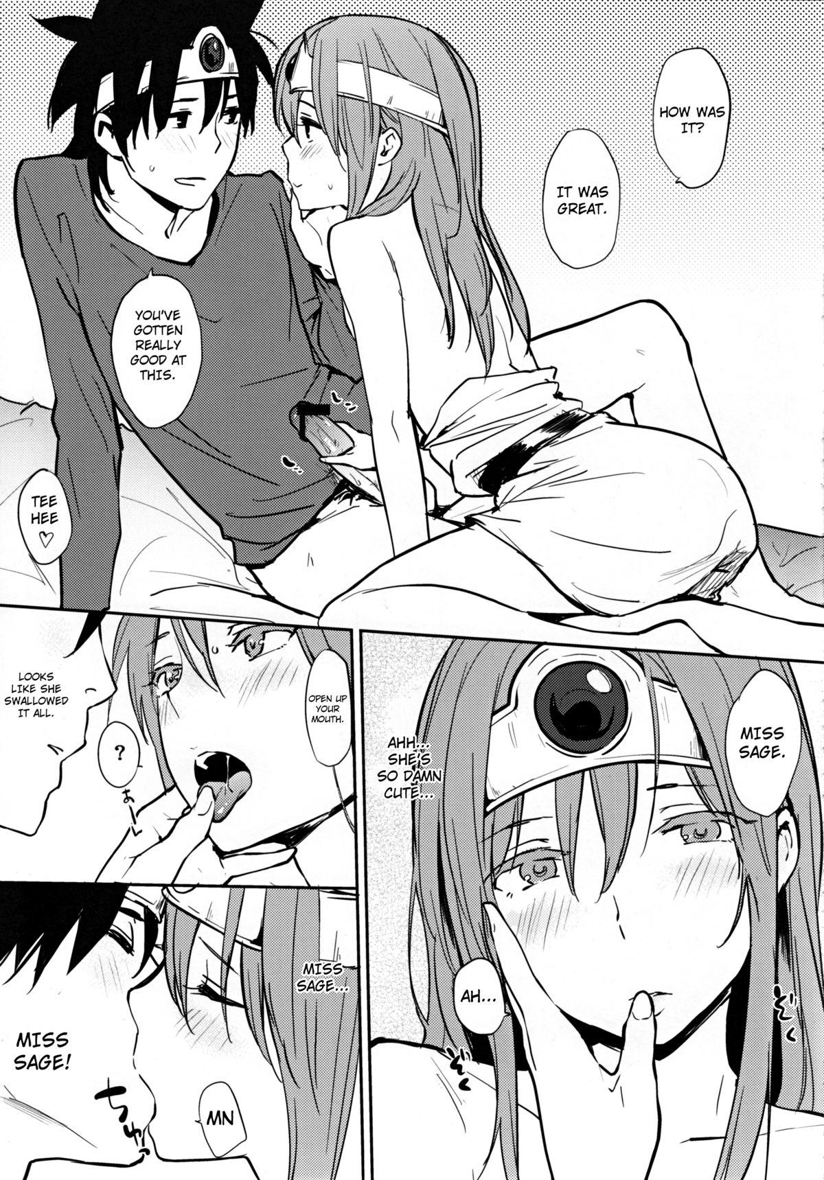 Masturbando Kenja-san Level 14 | Miss Sage Level 14 - Dragon quest iii Gay Boy Porn - Page 11