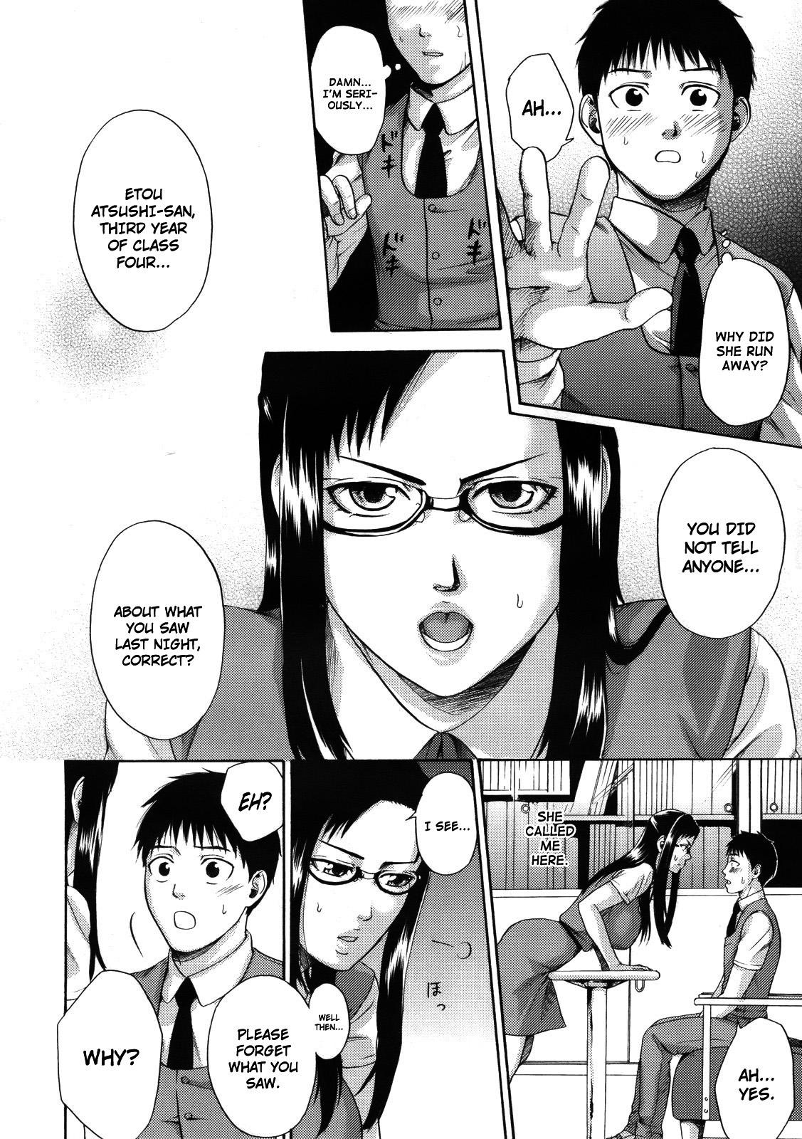 Gay Bukkake Himitsu no Seitokaichou | Secret Female Student Council President Free Blow Job Porn - Page 6