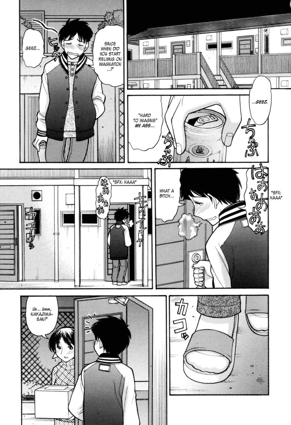 Strange Tonari no Kanrinin-san Blowjob - Page 9