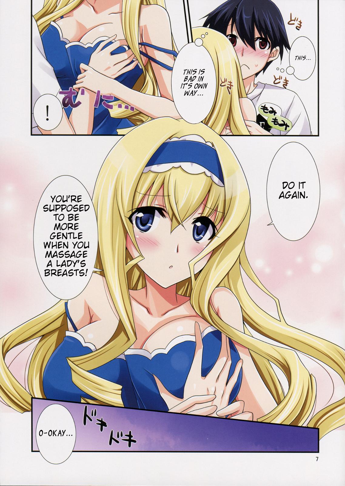 Pussy Licking Lesson! - Infinite stratos Gorda - Page 8