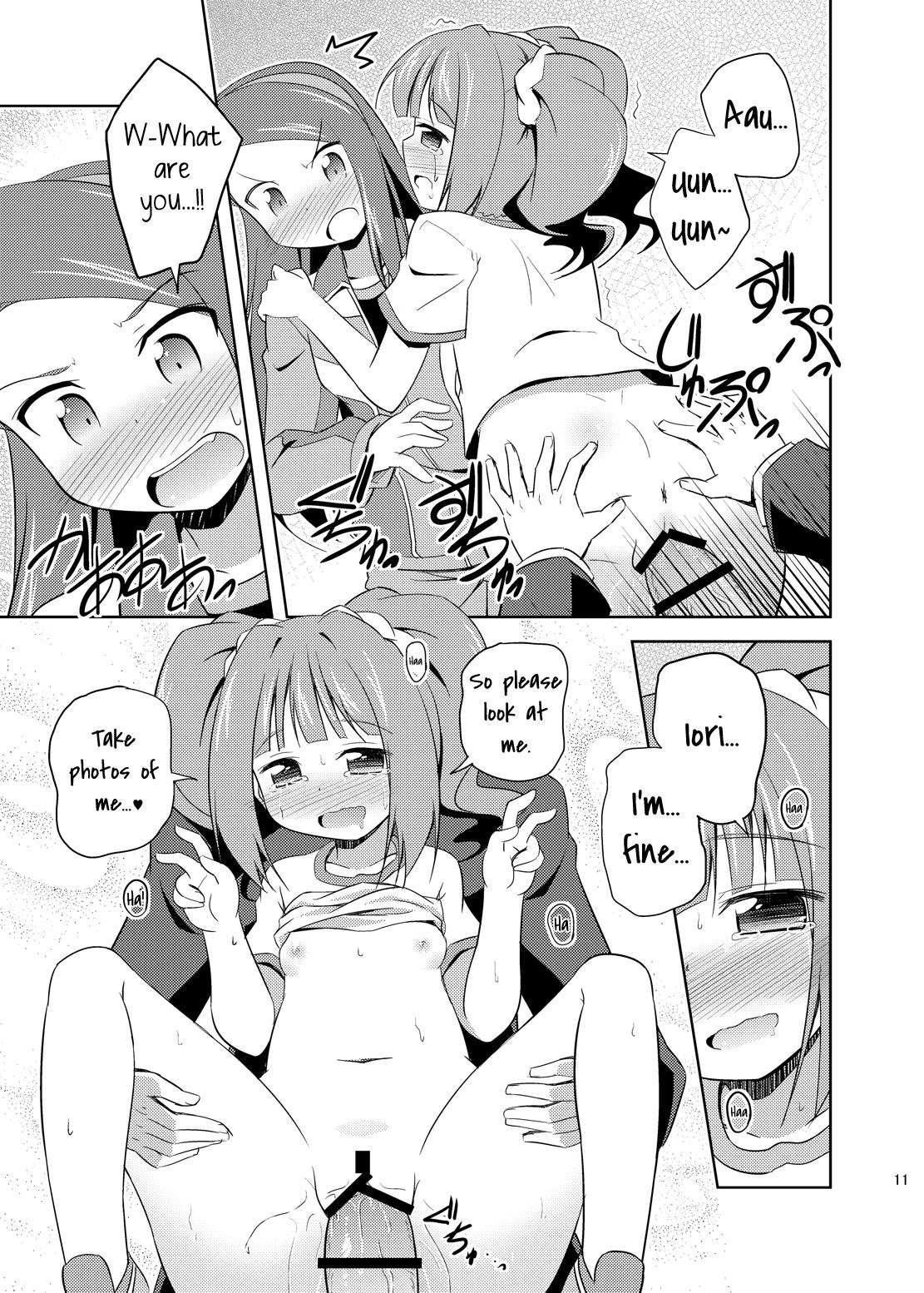 Trimmed Yayoi to Iori to Himitsu no Tokkun | Yayoi and Iori's Special Training - The idolmaster Pussy Play - Page 10