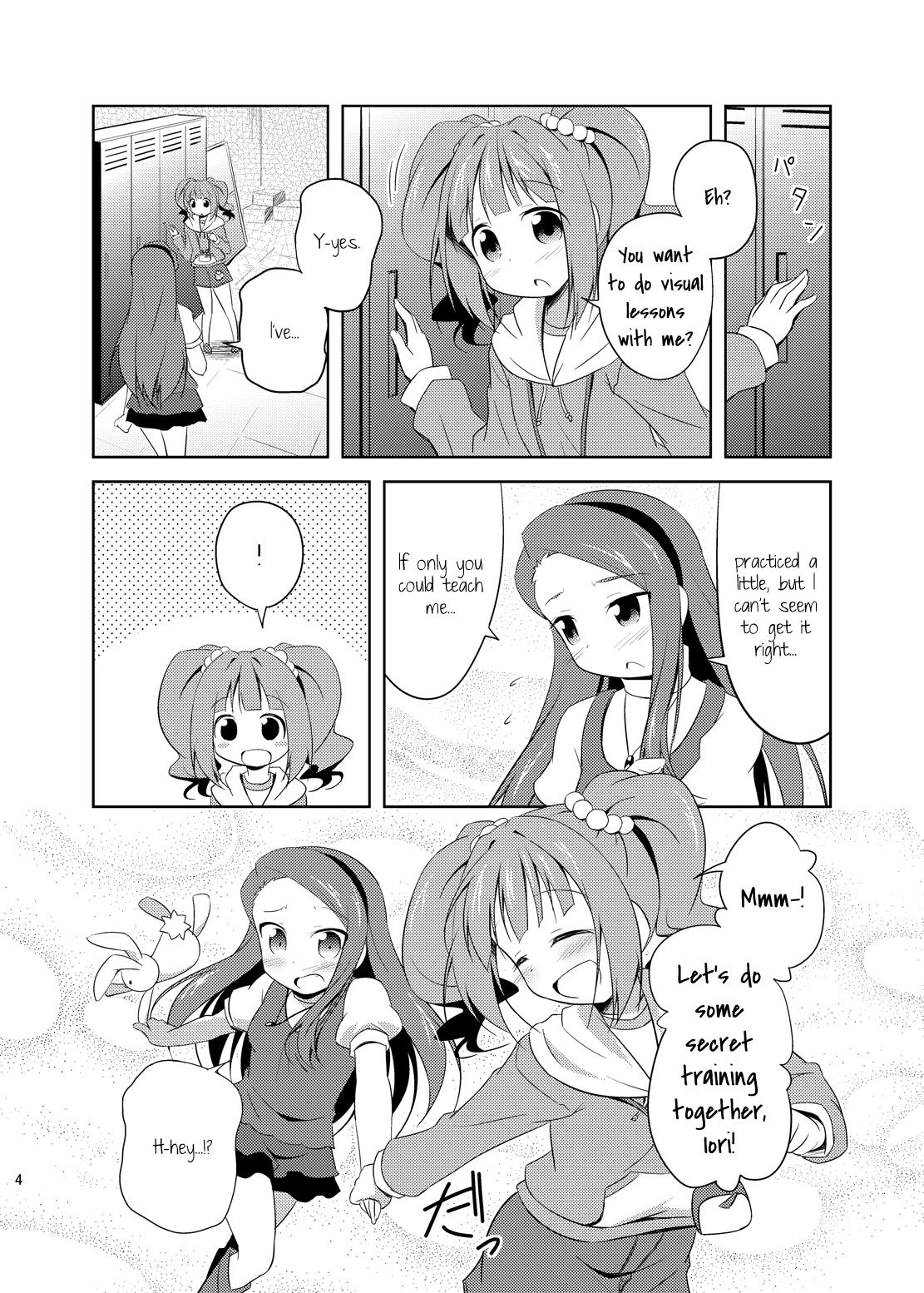 Trimmed Yayoi to Iori to Himitsu no Tokkun | Yayoi and Iori's Special Training - The idolmaster Pussy Play - Page 3