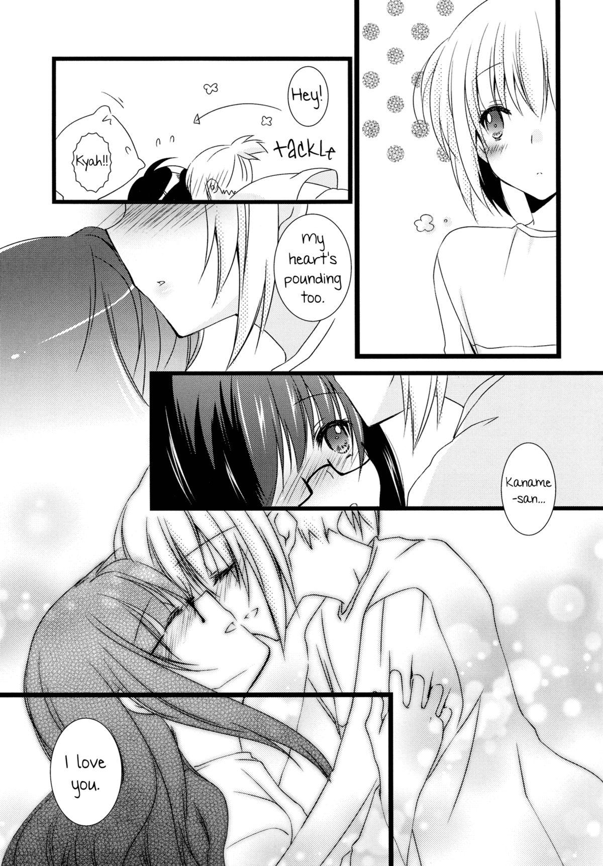 Female Domination Futarikiri no Yoru no Ohanashi | A Story of Their Night Together - Puella magi madoka magica Ex Girlfriend - Page 8
