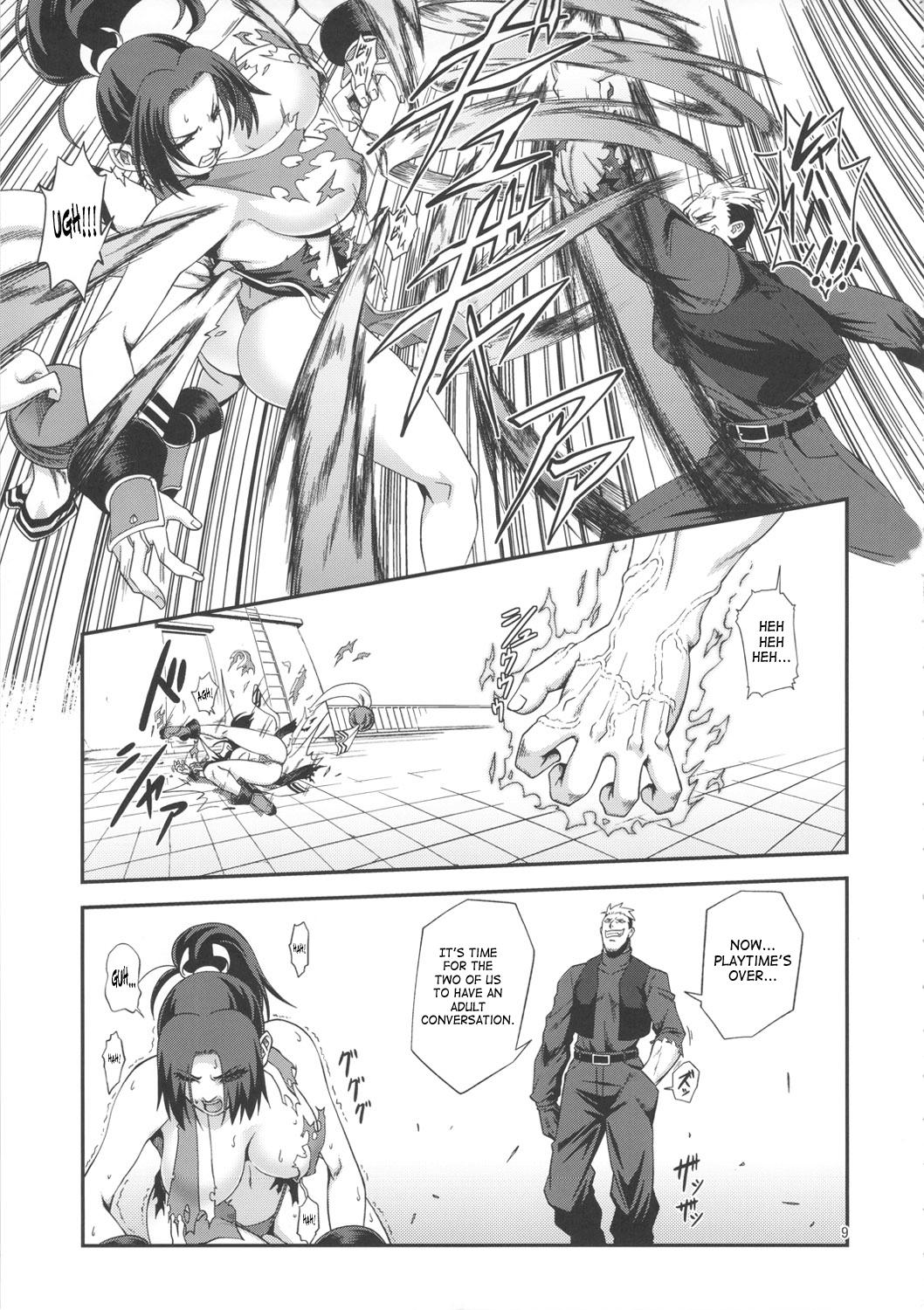 Arabe Shiranui Muzan 2 - King of fighters Sloppy Blowjob - Page 8