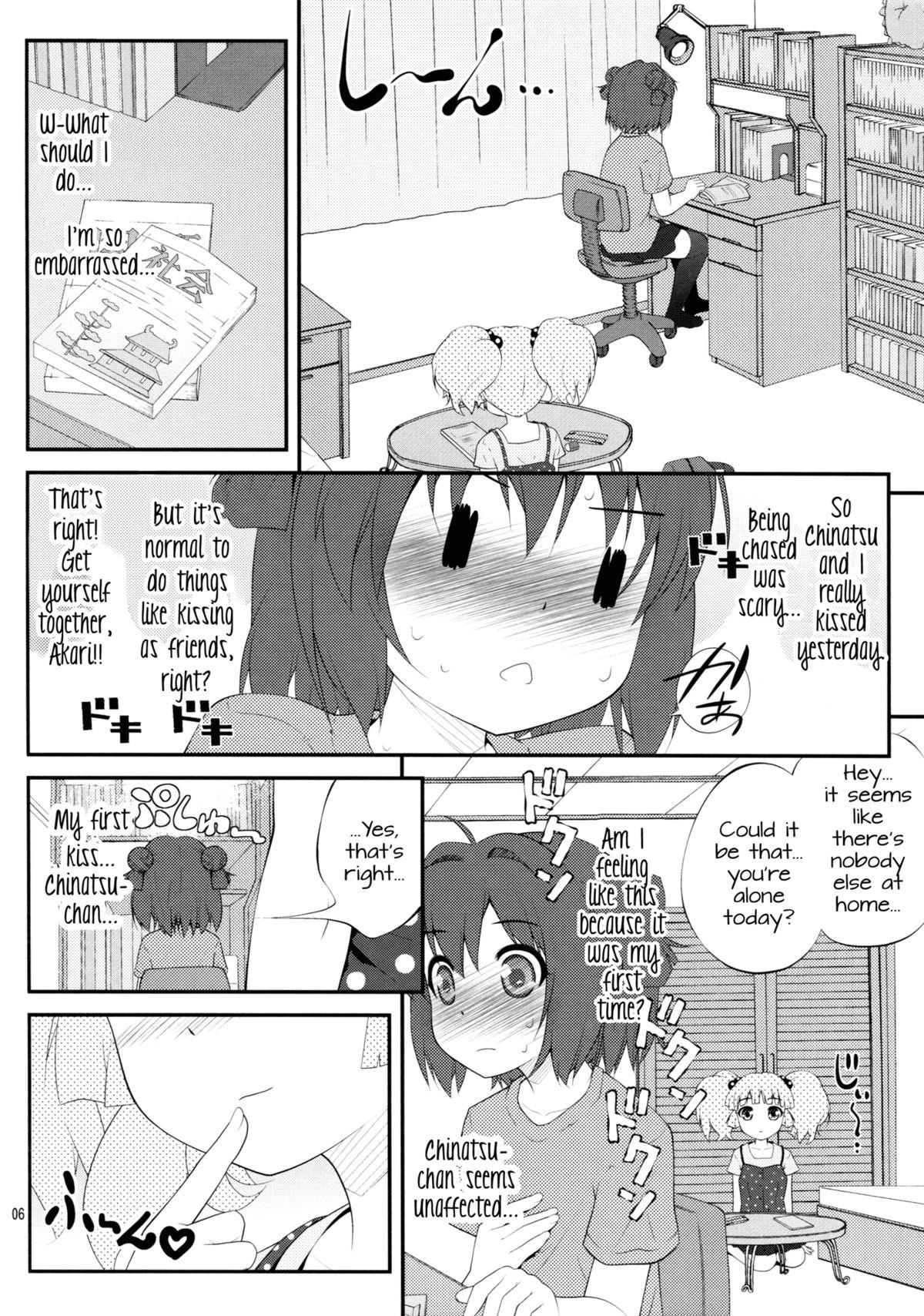 White Chick Lovely Substitute - Yuruyuri Lesbo - Page 5