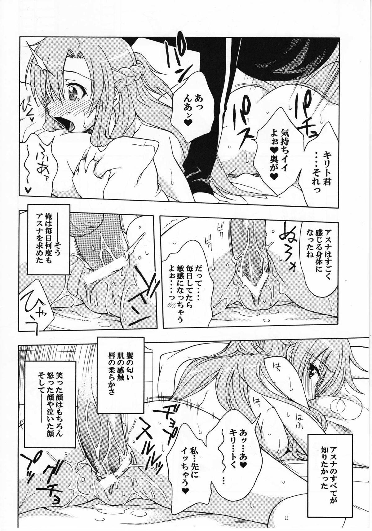 Ballbusting Kairaku no Ori - Sword art online Bitch - Page 4