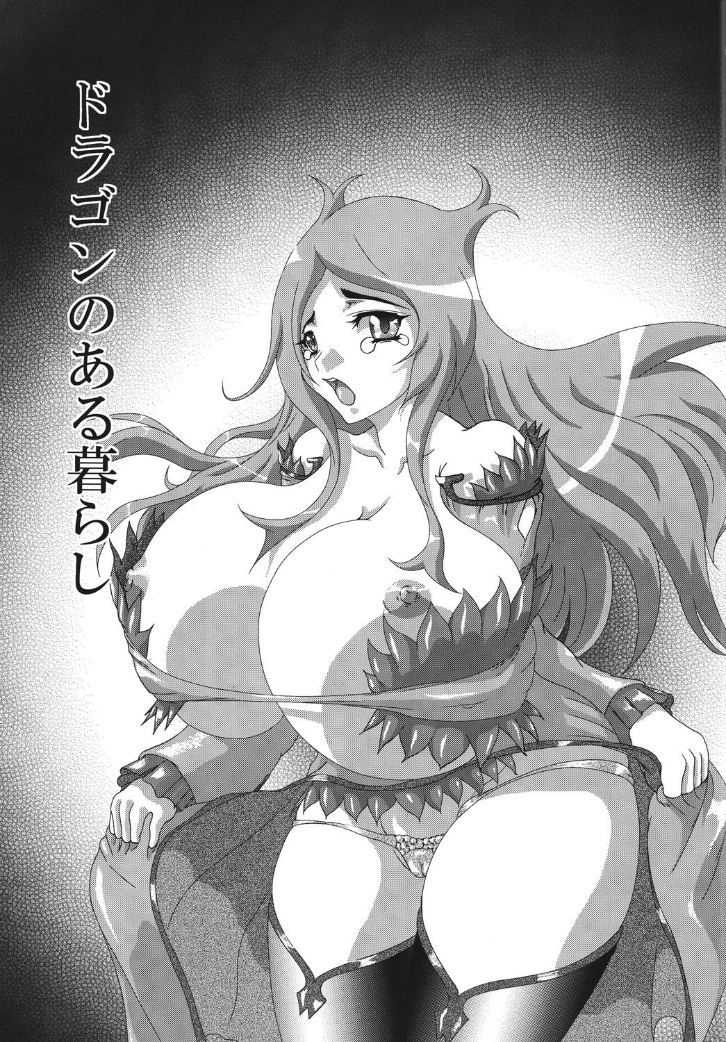 Huge Tits Doragon no aru kurashi - Dragonaut Amature - Page 2