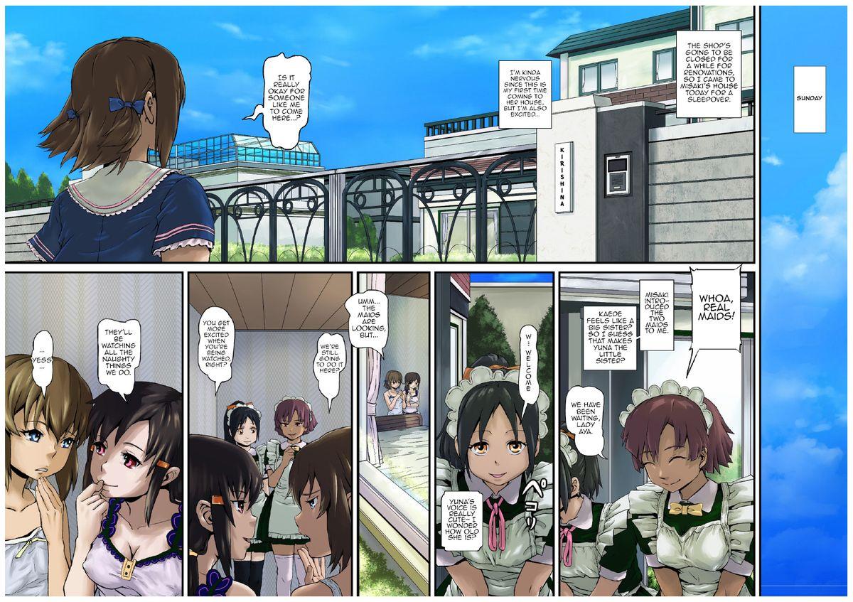 Teen Blowjob [SMS -Strawberry Milk Studio (Lunaluku)] Himitsu no O Maid Cafe Plus ~Futari no Kyuujitsu~ | Nasty Maid Cafe+ ~Their Day Off~ [English] =LWB= [Digital] Couples - Page 4