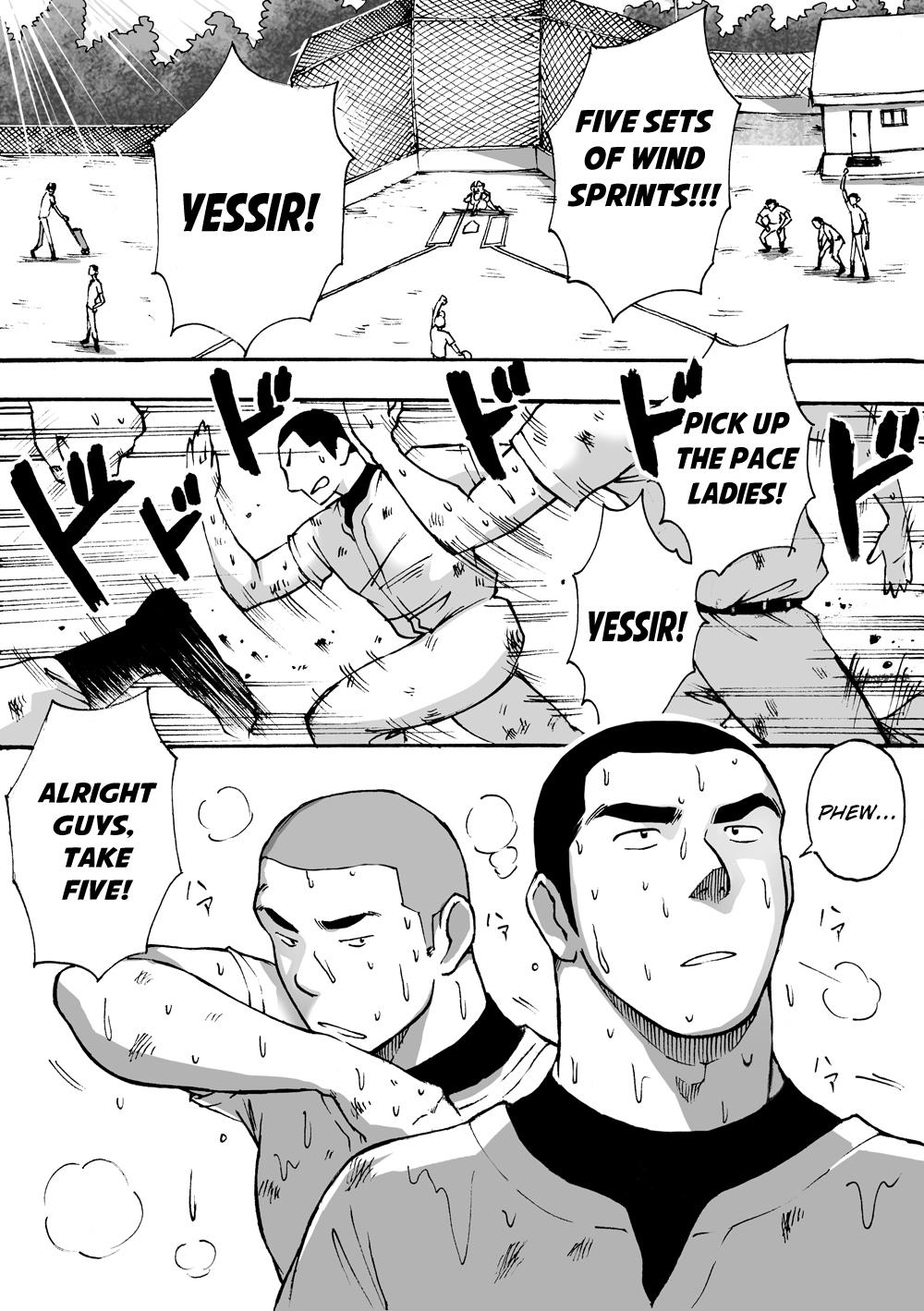 Usa [Akahachi] Motemote Yakyuubu Otoko [Zenpen] | Popular Baseball Club Boys (Part One) [English] [Papatez] Pegging - Page 4